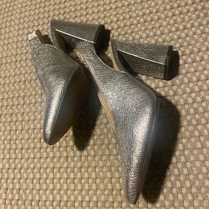 Silver Vince Camuto pumps (shoes)